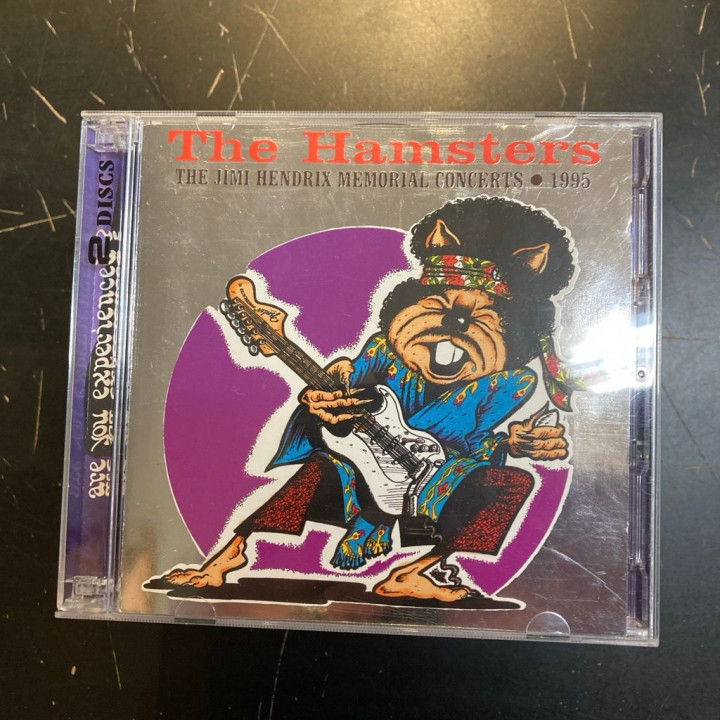 Hamsters - The Jimi Hendrix Memorial Concerts 1995 2CD (VG+/VG+) -psychedelic blues rock-