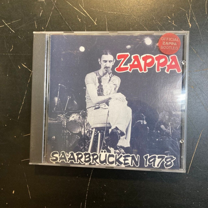 Frank Zappa - Saarbrücken 1978 CD (VG/M-) -jazz-rock-