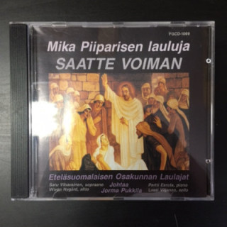 Eteläsuomalaisen Osakunnan Laulajat - Saatte voiman (Mika Piiparisen lauluja) CD (M-/M-) -gospel-