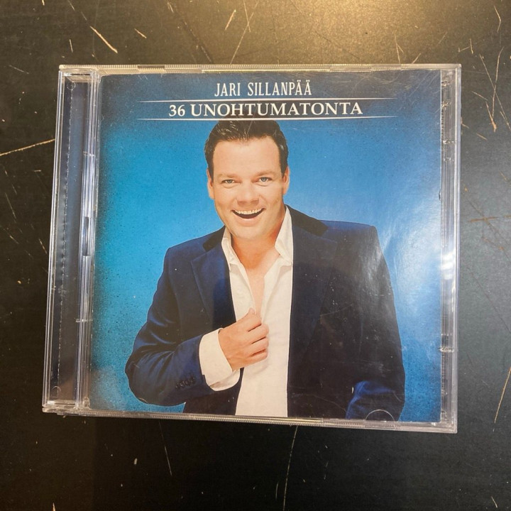 Jari Sillanpää - 36 unohtumatonta 2CD (M-/M-) -iskelmä-