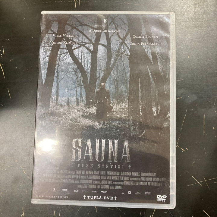 Sauna 2DVD (VG+/M-) -kauhu-