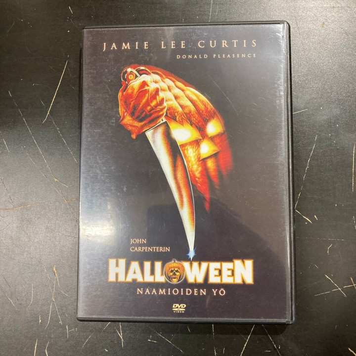 Halloween - naamioiden yö DVD (M-/VG+) -kauhu-