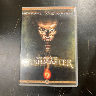 Wishmaster DVD (VG/M-) -kauhu-