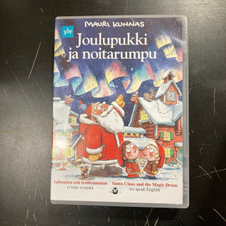 Joulupukki ja noitarumpu DVD (VG+/M-) -animaatio-