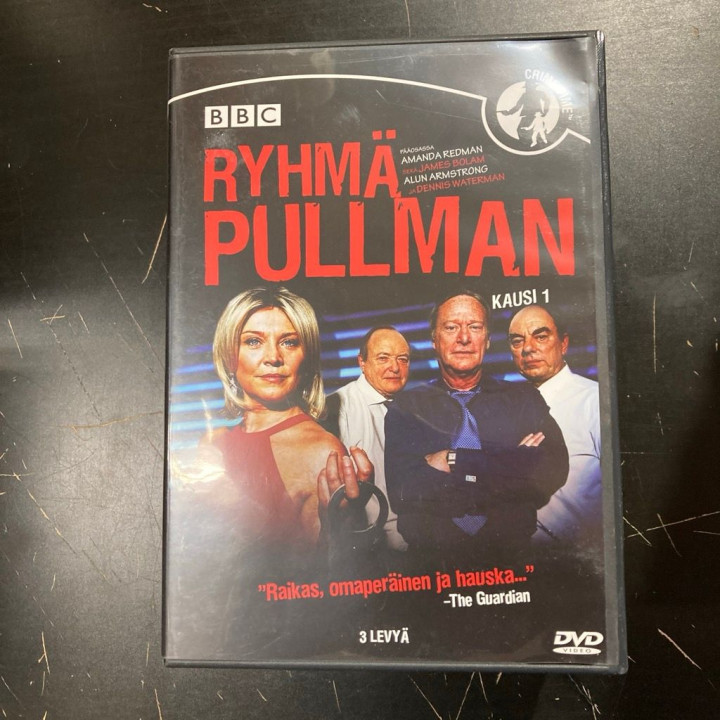 Ryhmä Pullman - Kausi 1 3DVD (VG-M-/M-) -tv-sarja-