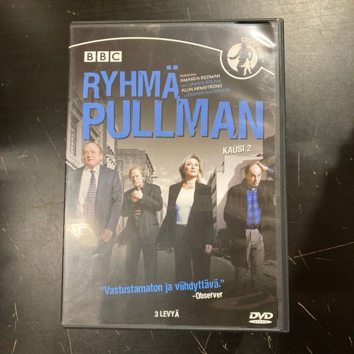 Ryhmä Pullman - Kausi 2 3DVD (VG-VG+/M-) -tv-sarja-