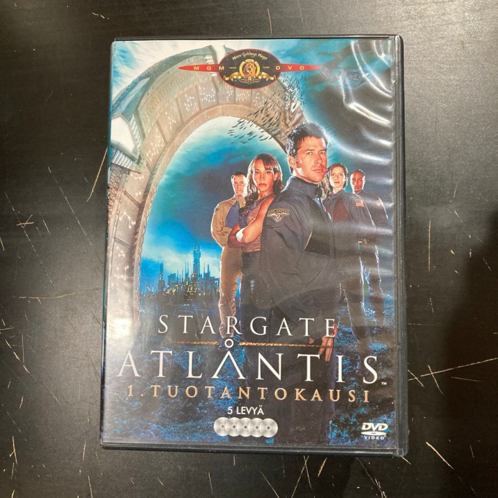 Stargate Atlantis - Kausi 1 5DVD (VG/M-) -tv-sarja-