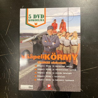 Vääpeli Körmy - koko elokuvasarja 5DVD (VG-M-/M-) -komedia-