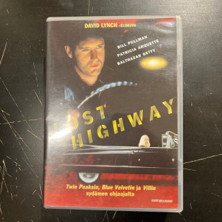 Lost Highway DVD (VG+/VG+) -jännitys-