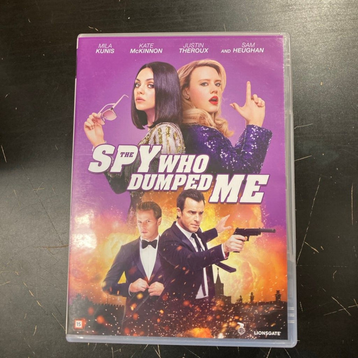 Spy Who Dumped Me DVD (VG/M-) -toiminta/komedia-