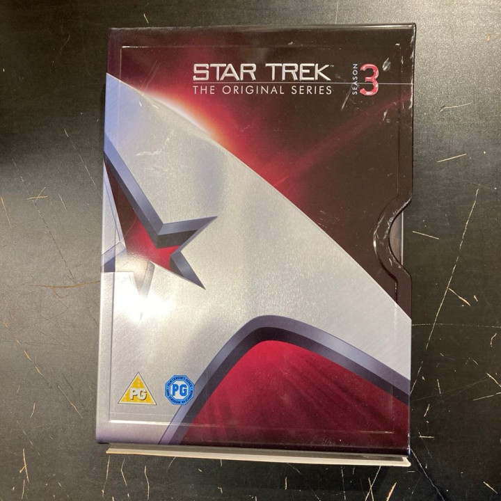 Star Trek (The Original Series) - Kausi 3 7DVD (VG+/VG+) -tv-sarja-