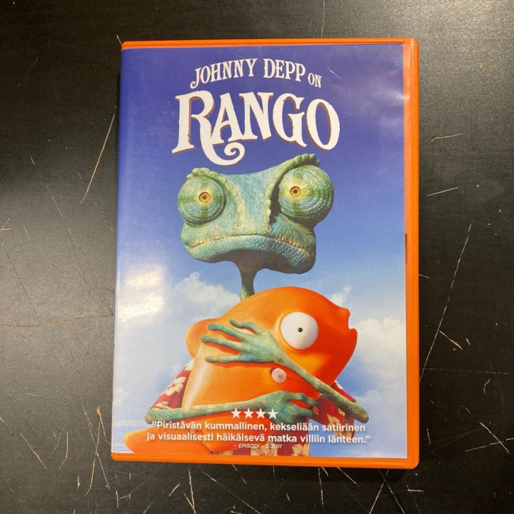 Rango DVD (VG/VG+) -animaatio-