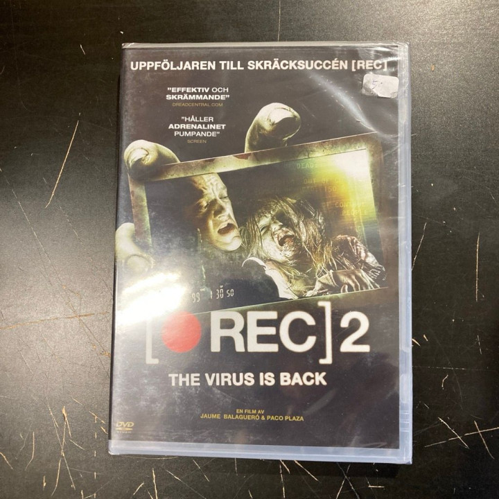 Rec 2 DVD (avaamaton) -kauhu-