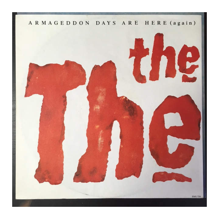 The The - Armageddon Days Are Here (Again) 12'' SINGLE (VG+/VG+) -post-punk-