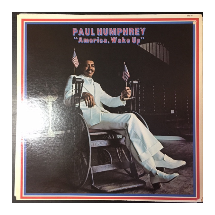Paul Humphrey - America, Wake Up LP (VG+-M-/VG+) -funk-