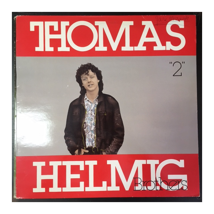 Thomas Helmig Brothers - 2 LP (M-/VG+) -pop rock-