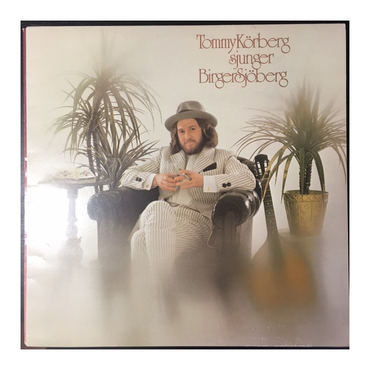 Tommy Körberg - Sjunger Birger Sjöberg LP (VG/VG+) -jazz pop-