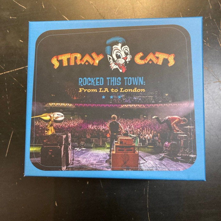 Stray Cats - Rocked This Town: From LA To London (deluxe edition box set) CD (VG+/M-) -rockabilly-