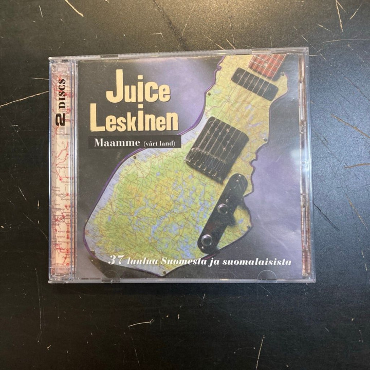 Juice Leskinen - Maamme (vårt land) 2CD (VG+/M-) -pop rock-