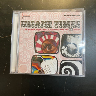 V/A - Insane Times (25 British Psychedelic Artyfacts From The EMI Vaults) CD (M-/VG+)