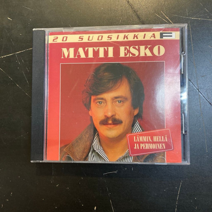 Matti Esko - 20 suosikkia CD (VG+/VG+) -iskelmä-