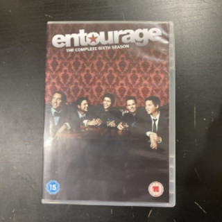 Entourage - Kausi 6 3DVD (VG/M-) -tv-sarja-