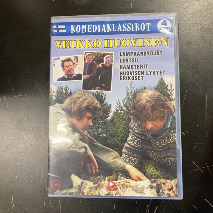 Komediaklassikot - Veikko Huovinen 4DVD (VG-VG+/M-) -komedia-