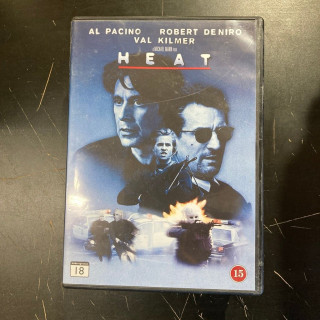 Heat - ajojahti DVD (VG+/VG+) -toiminta/draama-