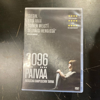 3096 päivää DVD (M-/M-) -draama-