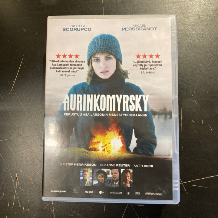 Aurinkomyrsky DVD (M-/VG+) -jännitys-