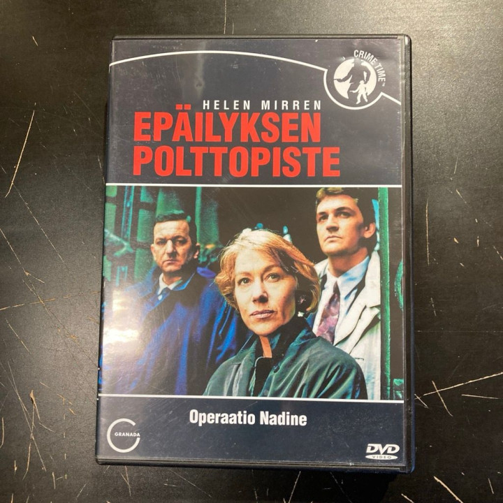 Epäilyksen polttopiste - Kausi 2 - Operaatio Nadine DVD (VG+/VG+) -tv-sarja-