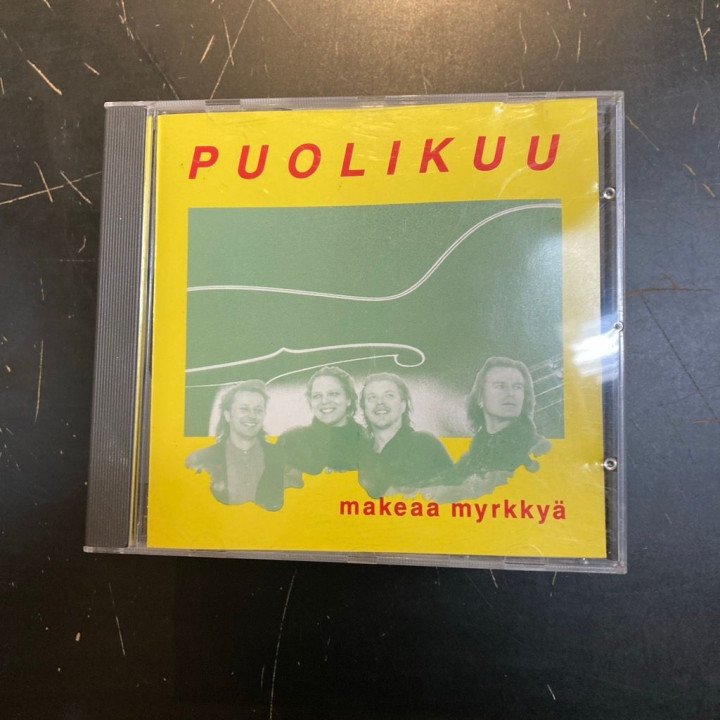 Puolikuu - Makeaa myrkkyä CD (VG+/VG) -pop rock-