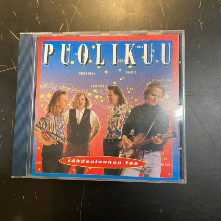 Puolikuu - Tähdenlennon taa CD (VG+/M-) -pop rock-