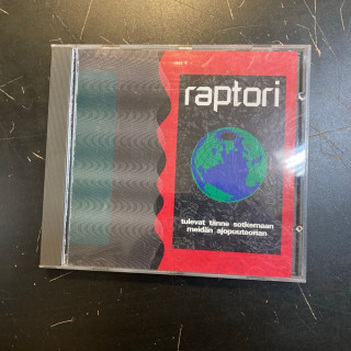 Raptori - Tulevat tänne sotkemaan meidän ajopuuteorian CD (VG/M-) -hip hop-