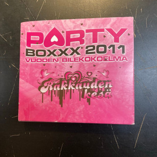 V/A - Party Boxxx 2011 (vuoden bilekokoelma) 2CD (VG-VG+/VG+)