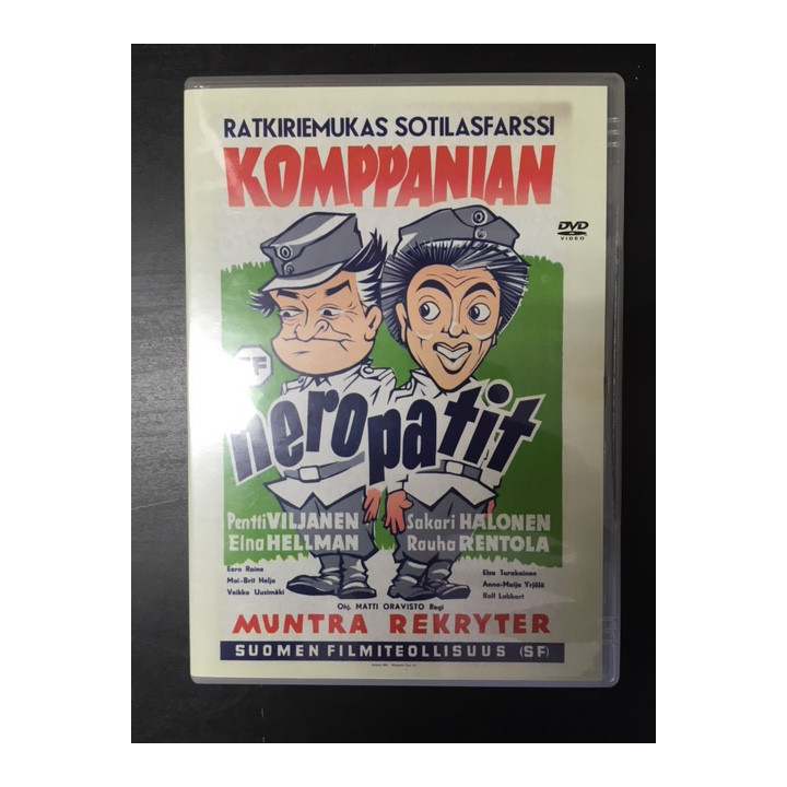 Komppanian neropatit DVD (VG+/M-) -komedia-