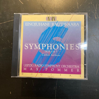 Rautavaara - Symphonies Nos. 4 & 5 / Cantus Arcticus CD (M-/VG+) -klassinen-