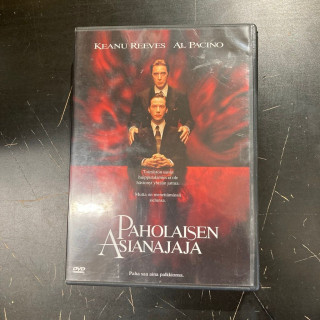 Paholaisen asianajaja DVD (VG/VG+) -jännitys-