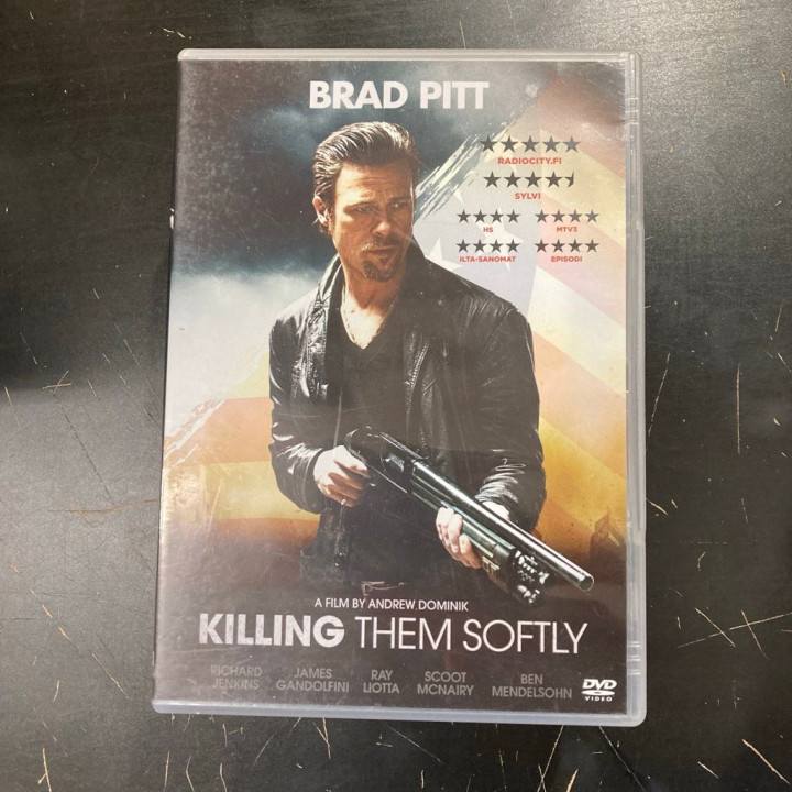 Killing Them Softly DVD (VG/VG+) -jännitys/draama-