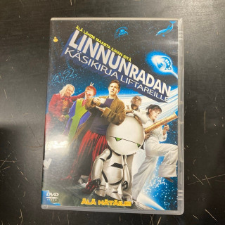 Linnunradan käsikirja liftareille DVD (VG+/M-) -komedia/sci-fi-