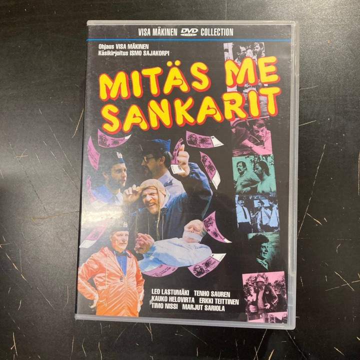 Mitäs me sankarit DVD (VG+/VG+) -komedia-