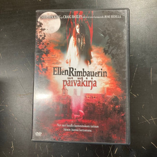 Ellen Rimbauerin päiväkirja DVD (VG+/VG+) -kauhu-