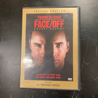 Face/Off - kahdet kasvot (special edition) DVD (M-/VG+) -toiminta-