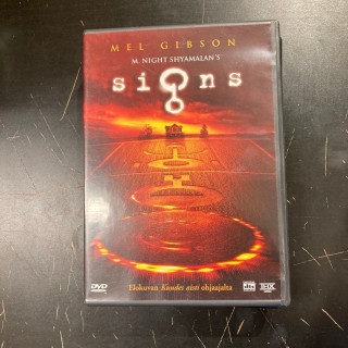 Signs DVD (VG+/VG+) -jännitys/sci-fi-