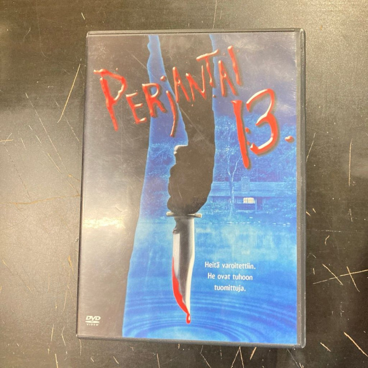 Perjantai 13. (1980) DVD (VG/M-) -kauhu-