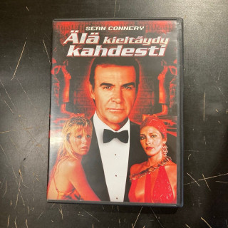 007 Älä kieltäydy kahdesti DVD (M-/M-) -toiminta-