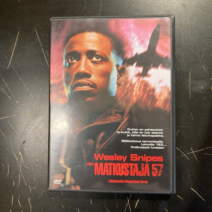 Matkustaja 57 DVD (VG+/M-) -toiminta-