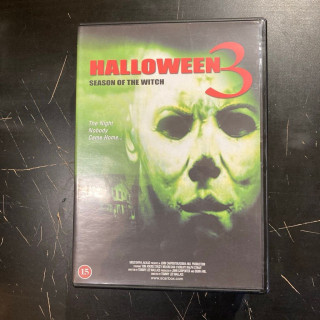 Halloween 3 - pahuuden yö DVD (VG+/M-) -kauhu-