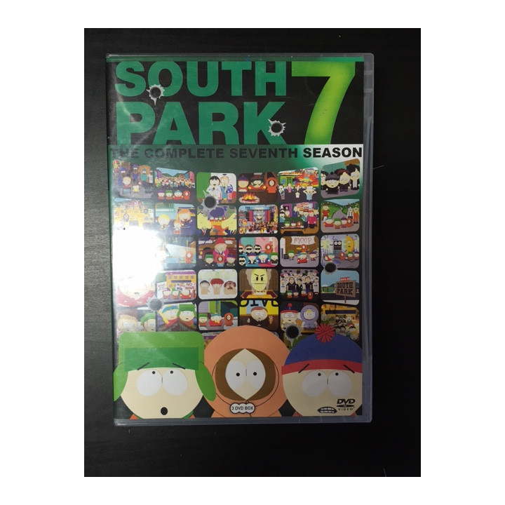 South Park - Kausi 7 3DVD (VG+-M-/M-) -tv-sarja-