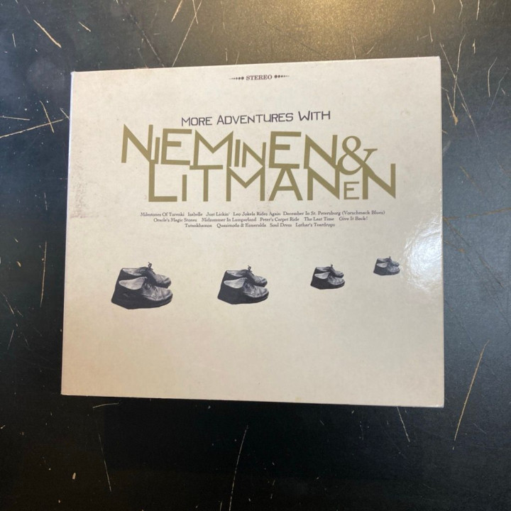 Nieminen & Litmanen - More Adventures With Nieminen & Litmanen CD (VG/VG+) -jazz fusion-